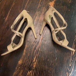 Nude Cynthia Rowley Heels, Size 6.5!